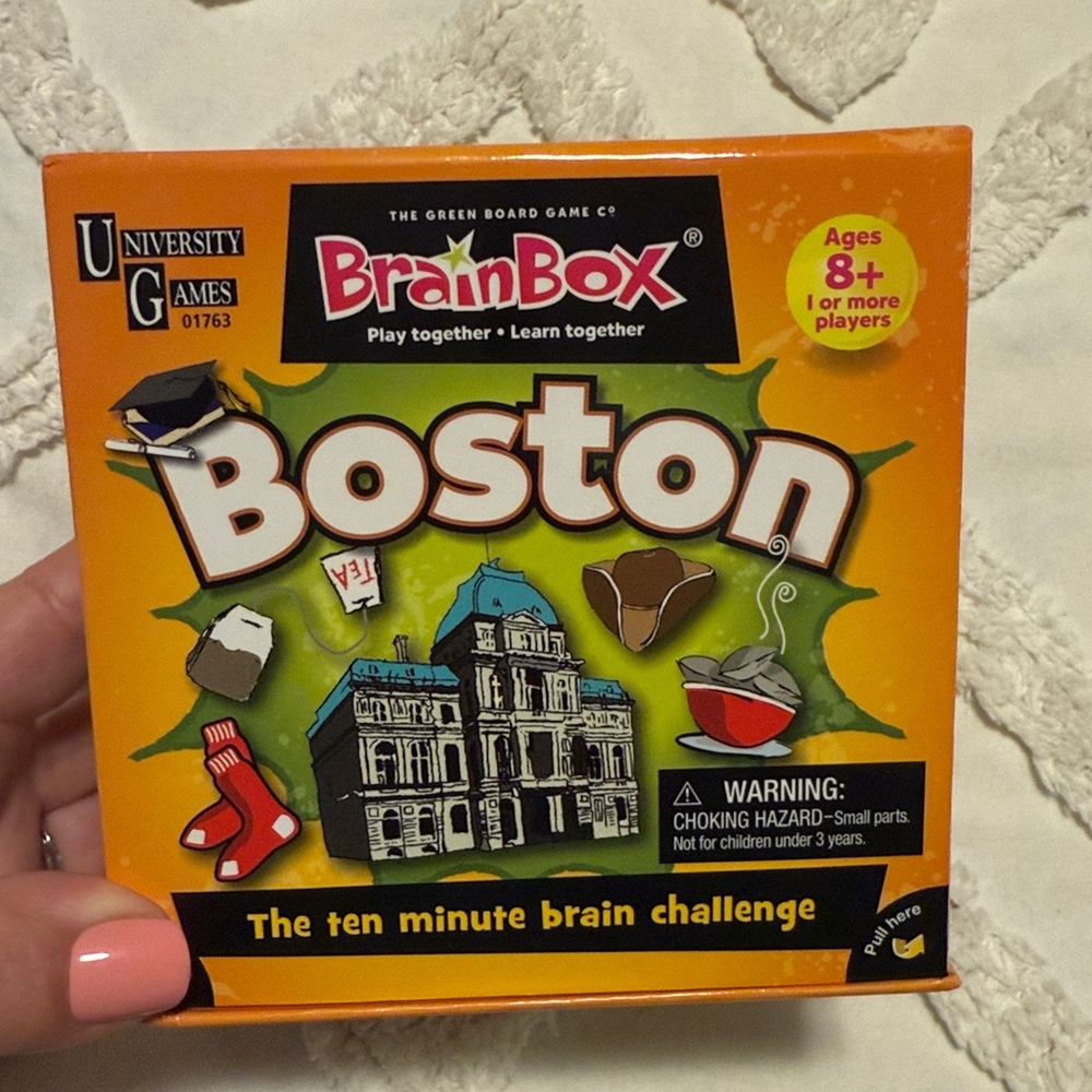 BrainBox Boston Game New Without Tag